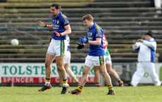 Anthony Maher and James O’Donoghue react to a missed chance 2/3/2014