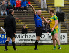Cormac Reilly issues a red card to Eamonn Doherty 2/4/2017