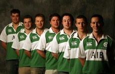Marc Warburton, Niall Conlon, Niall O'Brien, Derek Keane, Matt Crockett, Stephen Grissing and Fiach O'Loughlin 5/3/2006