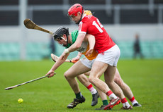 Alan Connolly and Shane Barrett tackle Cathal King 10/3/2024