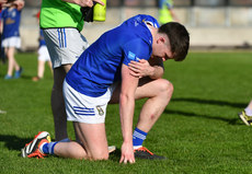 Cian Reilly dejected at the end of the game 21/4/2024