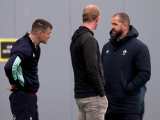 Jonathan Sexton, Leo Cullen and Andy Farrell 15/3/2023