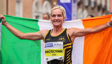 Ann Marie McGlynn celebrates winning the women’s national championship 27/10/2024