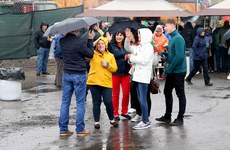 Fans in Gaelic Park ahead of the game 5/5/2019