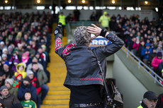Liam O'Connor preforming for supporters 16/3/2019