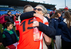 Con O’Callaghan receives a hug from his mother Rionach after the game 20/10/2024 