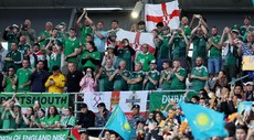 Northern Ireland fans during the game 10/9/2023