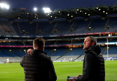 Éamonn Fitzmaurice and Michael Murphy at the game 18/10/2024