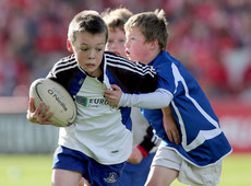 Action from the Half Time Minis game 21/10/2012