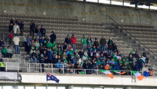 Ireland fans during the game 9/7/2024