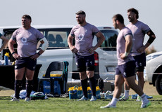 Tadhg Furlong, Peter O’Mahony and Caelan Doris 10/7/2024