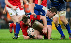 Munster's Rory Scannell and Leinster's Jack McGrath   27/12/2015
