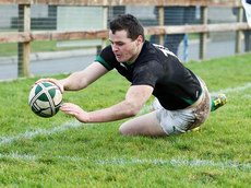 Sean O'Hagan scores a try 30/12/2012