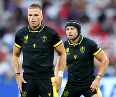 Gareth Anscombe and Leigh Halfpenny 16/9/2023