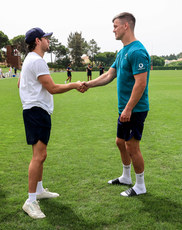 Niall Horan chats with Johnny Sexton 9/8/2023