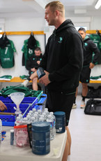 Niall Murray gets ready before the game 19/10/2024