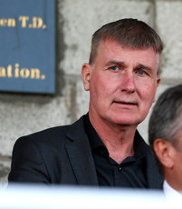 Ireland manager Stephen Kenny and Keith Andrews in attendance 12/9/2023