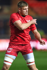 Taine Plumtree during the warm-up 25/10/2024