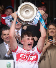  James Sargent lifts the Tom Markham Cup 7/7/2024