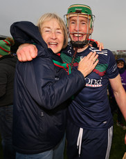 Brian McGrath celebrates with his mother Mary 13/10/2024