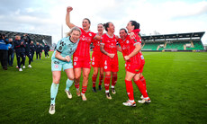 Shelbourne celebrate winning The FAI Cup 20/10/2024 