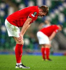 Sam Todd dejected after the game 24/10/2024