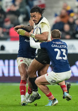 Rieko Ioane under pressure from Emilen Gailleton 16/11/2024