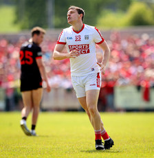 Eoghan McSweeney reacts to a missed chance 23/6/2024