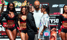 Katie Taylor and Amanda Serrano 13/11/2024