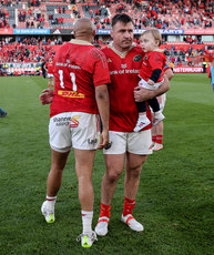 Simon Zebo and Niall Scannell after the game 15/6/2024