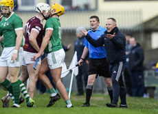Joe Fortune reacts as tempers flare between Eoin Keyes Cathal O`Neill 11/2/2024