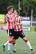 Ciaran Coll celebrates his goal 28/6/2024