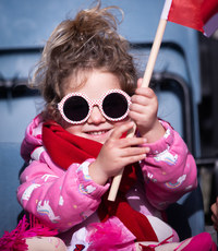 A young Cuala fan ahead of the game 20/10/2024 