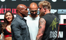 Mike Tyson and Jake Paul 13/11/2024