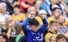 A Clare fan watches on 21/5/2023 