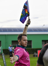 Alex Frasson with a URC unity flag 12/10/2024