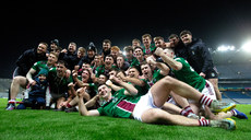 The Westmeath team celebrates after the game 30/3/2024