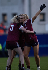 Allish Morrissey and Louise Ward celebrate after the game 6/7/2024