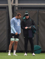 Tadhg Beirne with Paul O’Connell 11/11/2024