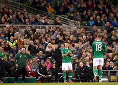 Shane Long replaces Aiden O'Brien 16/10/2018