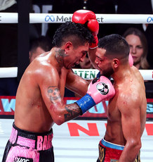 Mario Barrios and Abel Ramos after the fight 15/11/2024