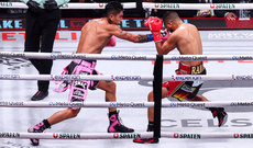 Mario Barrios (left) drops Abel Ramos 15/11/2024