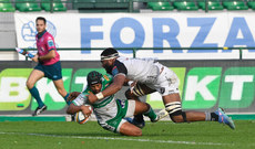 Rhyno Smith scores a try despite Vincent Tshituka 12/10/2024