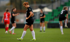 Shauna Brennan dejected after her side conceded a fifth goal 20/10/2024 