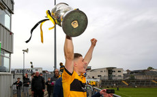 Kieran Tobin lifts the Dr. Maguire Cup 13/10/2024