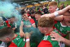 Mayo celebrate after the game 25/6/2022