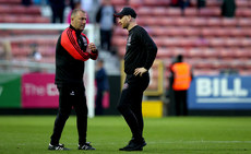 Alan Reynolds and Stephen O’Donnell dejected 28/6/2024