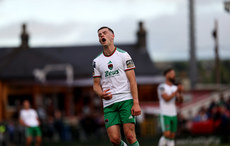 Darragh Crowley reacts to a missed goal opportunity 
13/6/2024