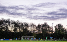 Shane Griffin takes a free kick 28/10/2024