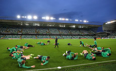 A view of Shamrock Rovers Training 23/10/2024